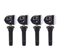 BYNYXI TPMS Tyre Pressure Sensor TPMS Sensor for Ford B-Max C-Max Ecosport Fiesta Focus Mondeo Kuga Tyre Pressure Control System Sensors 1862980 V25721237 TPMS Sensor Metal Valve Pack of 4