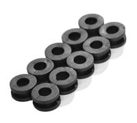 ByoBLu 10pcs Black Motorcycle Side Cover Rubber Grommets Gasket Fairings Compatible with Yamaha Compatible with Suzuki CBR GSXR Ninja ZX YZF