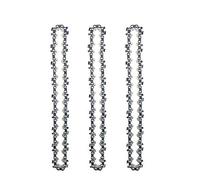 ByoBLu 6 Inch Chain and Guide Plate Set Mini Electric Chainsaw Electric Pruning Saw Accessory Garden Tool Replacement (Color : 3 x 6 Inch Chain, Size : A)