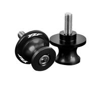ByoBLu 6mm Motorcycle Swing Arm Stand Screw Swingarm Spools Sliders Accessories Compatible with Yamaha YZF R1 R3 R6 R25 1999-2023 2022 2021 2020