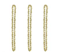 ByoBLu 8 Inch Chains and Guide Bar Mini Steel Chains Electric Saw Blade Electric Power Tool Saw Accessory Replacement Wood Cutting (Color : 3 x 8 Inch Chain, Size : A)