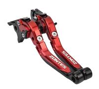 ByoBLu Motorcycles Accessories Brake Clutch Lever CNC Adjustable Folding Extendable Levers Compatible with Zontes G1-125 ZT125-U 125 U1 Z2 125 U125