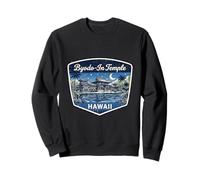 Byodo In Temple Hawaii Asian Architecture Travel Sweatshirt