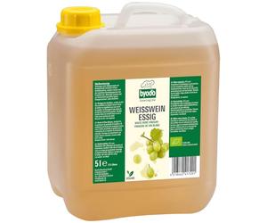 Byodo Organic White Wine Vinegar 5 kg Canister
