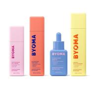BYOMA Back to Basics Routine, Moisturising Gel Cream (50ml), Creamy Jelly Cleanser (175ml), Hydrating Serum (30ml) and BYOMA Balancing Face Mist (100ml), Barrier Repair for All Skin Types