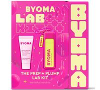 BYOMA The Prep + Plump Lab Kit, Lip & Skincare Set, Skin Barrier Support | Liptide pH Lip Oil & Keyring, Mini Gel-Cream Moisturizer, On-The-Go Beauty, Clinically Proven, Gift Set for Women