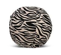 Byon Anima cushion Ø35 cm Zebra-black