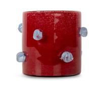Byon Arlo lantern M Ø15 cm Wine red-light blue
