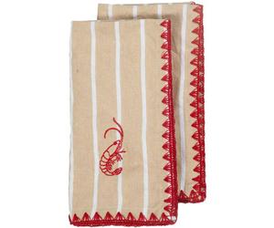 ByON - Bubba Kitchen Towels 2-pack, 50x70 cm - Beige