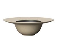 Byon Fumiko soup plate Beige-black
