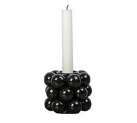 Byon Globe candle sticks 8.5 cm black