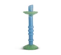 Byon Lara candle holder L 32 cm Light blue-mint green