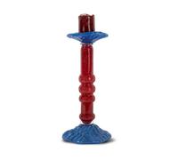 Byon Lara candle holder L 32 cm Wine Red