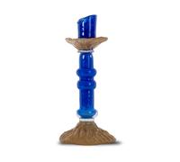 Byon Lara candle holder M 26 cm Blue
