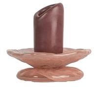 ByON - Lara Candlestick 9 cm, Pink / Bordeaux - Pink