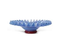 Byon Lori bowl L Ø38 cm Light blue-burgundy