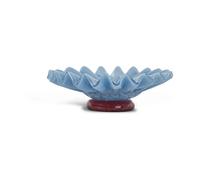 Byon Lori bowl M Ø18 cm Light blue-burgundy