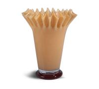 Byon Lori vase 28 cm Yellow-bordeaux