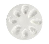 Byon Oyster plate Ø27 cm White