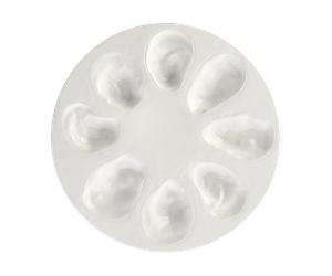 Byon Oyster plate Ø27 cm White