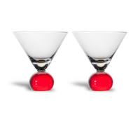 Byon Spice glass 24 cl 2-pack Red-clear
