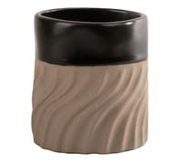 ByON - Swirl Mug, Black/Beige - Beige