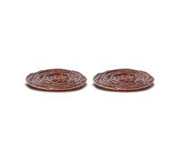 Byon Veggie coasters Ø10 cm 2-pack Burgundy