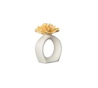 Byon Water Lily napkin ring white-mustard