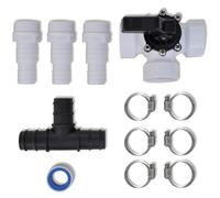 Bypass Kit for Pool Solar Heater Set Heating System Spa Accessories vidaXL