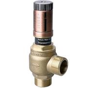 Bypass Valve, Pressure Bypass Valve, Adjustable Bypass Valve, with 360° Sight Scale, Dual Unit Display, for Air Conditioning, Underfloor Heating, Heat Pump, Coolant Boiler System