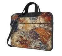 BYPPJGH Abstract Granite Laptop Shoulder Bag For Men Women Briefcase Messenger Bag W/Strap Handle Waterproof Laptop Sleeve Bag 13 Inch