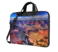 BYPPJGH Beauty Grand Canyon Laptop Shoulder Bag For Men Women Briefcase Messenger Bag W/Strap Handle Waterproof Laptop Sleeve Bag 14 Inch