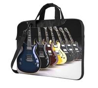 BYPPJGH Electric Guitar Laptop Shoulder Bag For Men Women Briefcase Messenger Bag W/Strap Handle Waterproof Laptop Sleeve Bag 14 Inch