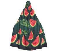 BYPPJGH Halloween Hooded Cape For Adult One In A Melon Full Length Cape Cloak Halloween Christmas Cosplay Costume For Men And Women