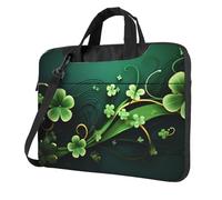 BYPPJGH Happy St Patrick'S Day Laptop Shoulder Bag For Men Women Briefcase Messenger Bag W/Strap Handle Waterproof Laptop Sleeve Bag 13 Inch