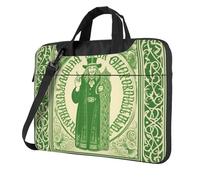 BYPPJGH Irish Blessing St Patrick'S Day Laptop Shoulder Bag For Men Women Briefcase Messenger Bag W/Strap Handle Waterproof Laptop Sleeve Bag 15.6 Inch