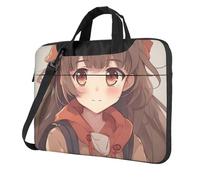 BYPPJGH Japan Anime Laptop Shoulder Bag For Men Women Briefcase Messenger Bag W/Strap Handle Waterproof Laptop Sleeve Bag 13 Inch