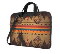 BYPPJGH Native American Laptop Shoulder Bag For Men Women Briefcase Messenger Bag W/Strap Handle Waterproof Laptop Sleeve Bag 14 Inch