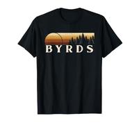 Byrds, TX Vintage Evergreen Sunset Eighties Retro T-Shirt