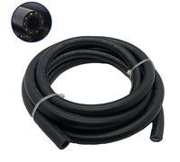 Byredio 3/8 Fuel Line Hose - 10FT High-Pressure 300PSI Fuel Injection Line Rubber NBR Hose for Oil, Gas, Fuel, Diesel, Hydraulic (10mm ID)