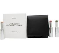 Byredo Colour Stick Gift Set 3g Solar Flare + 3g Flower Play + 3g Kumato + Black and Orange Leather Pouch