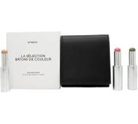Byredo Dark Blue Set Of 3 + Leather Pouch: Solar Flare, Flower Play, Kumato Face