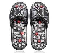 BYRIVER Acupuncture Foot Massage Slippers Shoes Sandals, Plantar Fasciitis Massager for Arthritis Pain Relief, Reflexology Tools, Relaxation Gifts for Men Women (02XL)