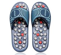 BYRIVER Reflexology Slippers Foot Massager, Acupressure Foot Roller for Plantar Fasciitis, Improve Feet Blood Circulation, Healthcare Relaxation Gifts for Mum dad(05S)