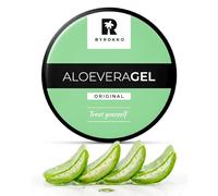 BYROKKO Aloe Vera Gel (215 ml), Fast-Absorbing After-Tanning Cooling Gel, Deeply Hydrates, Regenerates and Prevents Peeling, Natural Aftersun Skincare