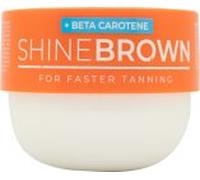 BYROKKO Shine Brown Beta Carotene Tanning Accelerator, Carroten Tanning Gel Effective in Sunbeds & Outdoor Sun, Natural Tan-boosting Sunbed Cream, 200 ml