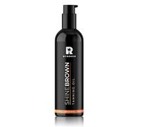 BYROKKO Shine Brown Premium XXL Tan Accelerator Oil, for Sunbed & Outdoor Sun,Tanning Achieve a Natural Tan with Natural Ingredients. Coconut Oil, Walnut Oil, Hazelnut Oil, (150 ml)