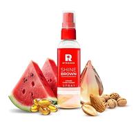 BYROKKO Shine Brown Two-Phase Tanning Spray (100 ml), Deep Tan Accelerator Spray with Natural Oils & Hyaluronic Acid, for Sun & Sunbed, Fast-Absorbing Hydrating Formula with Watermelon Scent