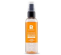 BYROKKO Shine Brown Two-Phase Tanning Spray (100 ml), Deep Tan Accelerator with Natural Oils & Hyaluronic Acid, Tanning Accelerator for Sun & Sunbed, with Mango Scent