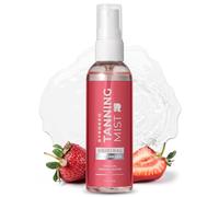 BYROKKO Strawberry Tanning Mist (100 ml), Gradual Self-Tanning Spray for Face & Body, Natural Golden Tan Without Sun, Hydrating Formula with Hyaluronic Acid, Fast-Drying, Streak-Free, Strawberry Scent